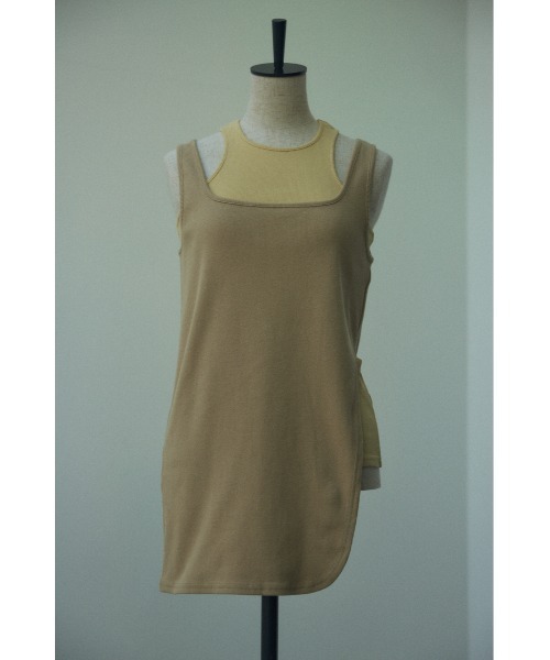 BLACK BY MOUSSY（ブラックバイマウジー）の「manyway tanktop（メニ―ウェイタンクトップ）（タンクトップ・レディース・ブラック/ネイビー/ベージュ・FREE）」の21枚目の写真