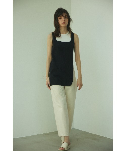 BLACK BY MOUSSY（ブラックバイマウジー）の「manyway tanktop（メニ―ウェイタンクトップ）（タンクトップ・レディース・ブラック/ネイビー/ベージュ・FREE）」の22枚目の写真