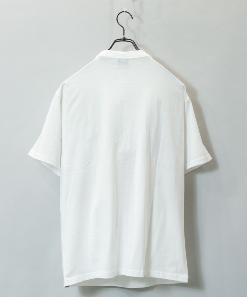 Schott(ショット)の「SCHOTT-BASIC LOGO TEE(Tシャツ/カットソー・メンズ・ホワイト/ブラック・XL/L)」の3枚目の写真