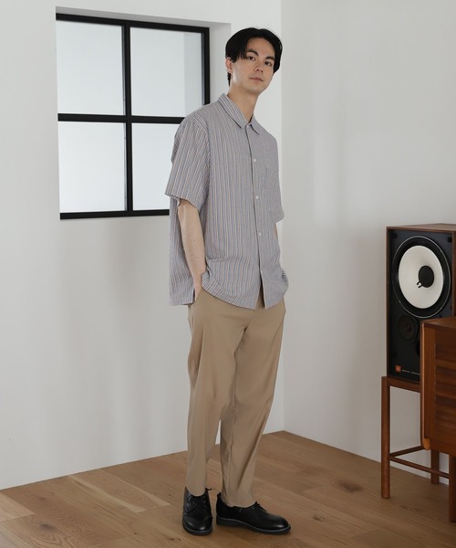 niko and...（ニコアンド）の「ストライプドビーシャツ（シャツ/ブラウス・メンズ・その他1/その他2/その他3・MEDIUM/LARGE）」の6枚目の写真