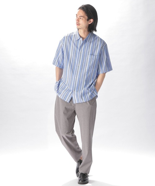 niko and...（ニコアンド）の「ストライプドビーシャツ（シャツ/ブラウス・メンズ・その他1/その他2/その他3・MEDIUM/LARGE）」の10枚目の写真