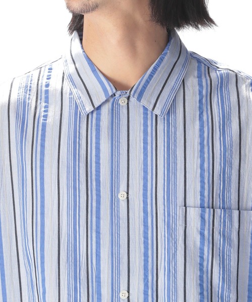 niko and...（ニコアンド）の「ストライプドビーシャツ（シャツ/ブラウス・メンズ・その他1/その他2/その他3・MEDIUM/LARGE）」の15枚目の写真