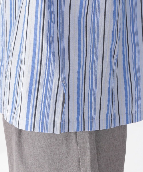 niko and...（ニコアンド）の「ストライプドビーシャツ（シャツ/ブラウス・メンズ・その他1/その他2/その他3・MEDIUM/LARGE）」の17枚目の写真