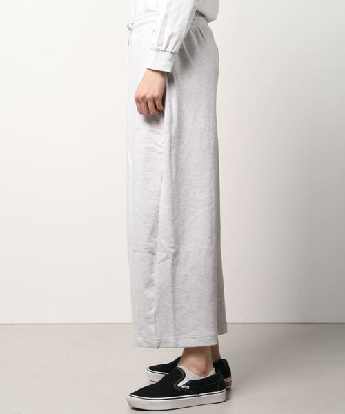 ILL'S（イルズ）の「ビッグシルエット ワンポイント刺繍 イージースウェットパンツ【ILL'S】（スウェットパンツ・メンズ・ブラック/杢グレー/イエロー/グリーン/オートミール・FREE）」の7枚目の写真