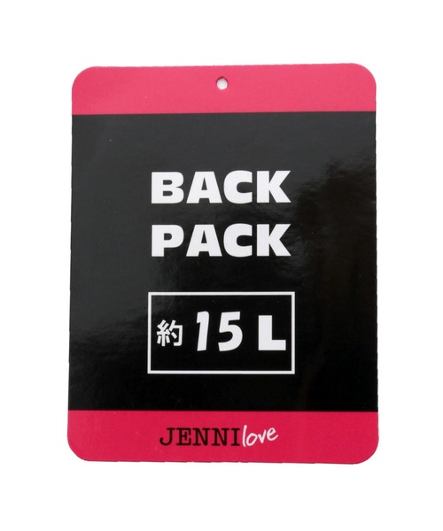 JENNI love(ジェニィラブ)の「ガーリー系ポリキャンリュック(バックパック/リュック・キッズ・ラベンダー/ミント/ブラック・F)」の12枚目の写真