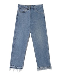 77circa | 77Circa（ナナナナサーカ）circa make fringe denim pants(デニムパンツ)