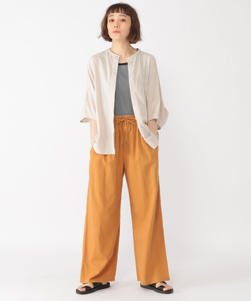 studio CLIP（スタディオクリップ）の「ハリヌキリブタンクトップ（タンクトップ・レディース・アイボリー/その他2/その他1/グリーン・MEDIUM/LARGE）」の11枚目の写真