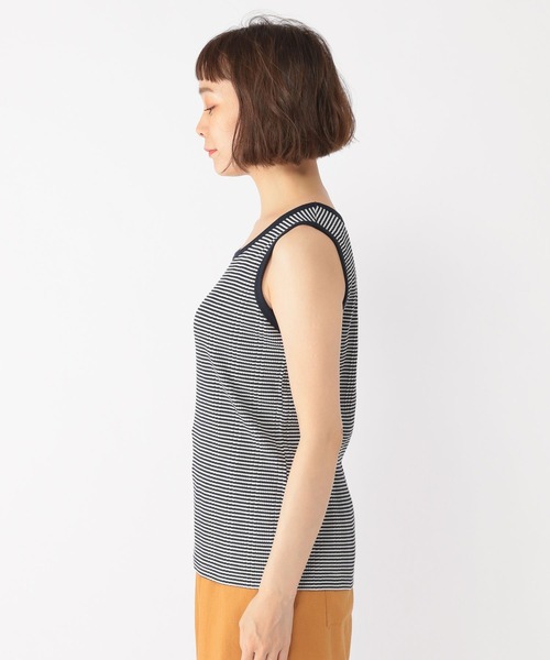 studio CLIP（スタディオクリップ）の「ハリヌキリブタンクトップ（タンクトップ・レディース・アイボリー/その他2/その他1/グリーン・MEDIUM/LARGE）」の8枚目の写真
