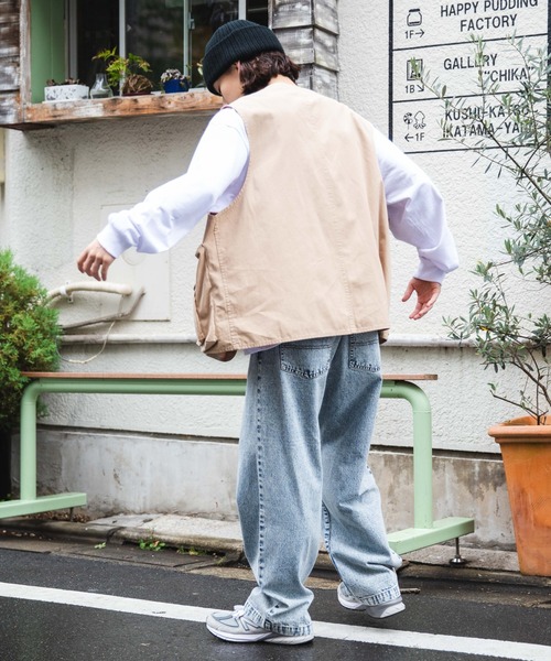 WEGO（ウィゴー）の「WEGO/ヴィンテージスケーターパンツ（チノパンツ・メンズ・スカイブルー/ブラック/ベージュ/パープル/ブラウン/グリーン/インディゴブルー/ライトインディゴブルー・SMALL/MEDIUM/LARGE）」の11枚目の写真