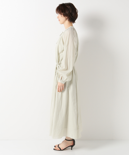 IENA(イエナ)の「【SKALL STUDIO/スカル スタジオ】Anniワンピース(ワンピース・レディース・グリーン・36)」の5枚目の写真