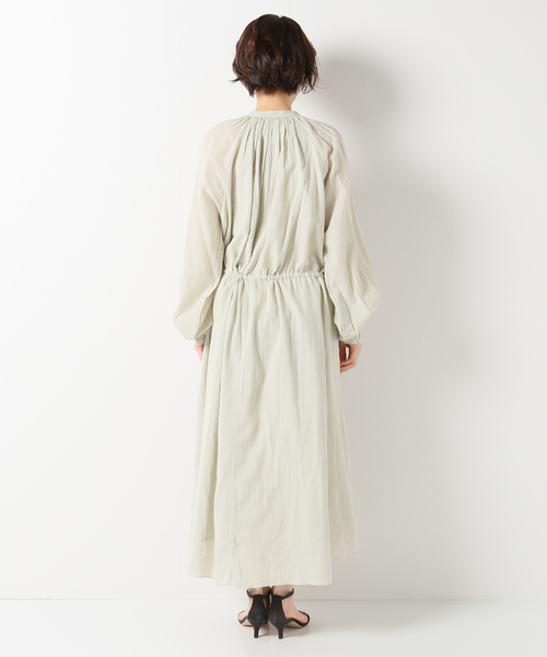 IENA(イエナ)の「【SKALL STUDIO/スカル スタジオ】Anniワンピース(ワンピース・レディース・グリーン・36)」の6枚目の写真