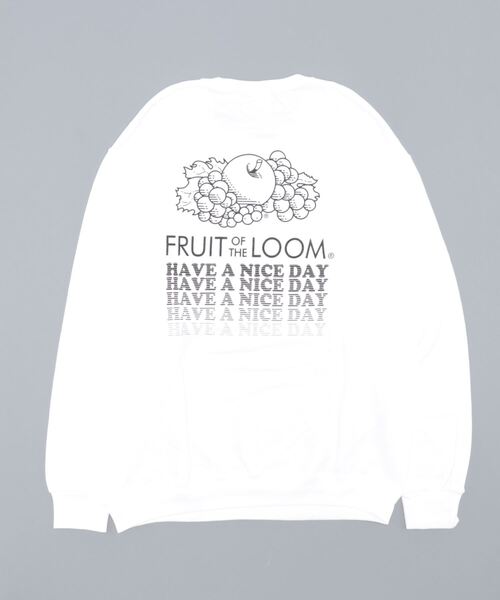 FRUIT OF THE LOOM(フルーツオブザルーム)の「プリントトレーナーA / スウェット / 長袖 / カジュアル / バック / プリント / ユニセックス(スウェット・メンズ・A/H/J/Q/D/E/B/G/R/K/O/P/M/N・M/L/XL)」の15枚目の写真