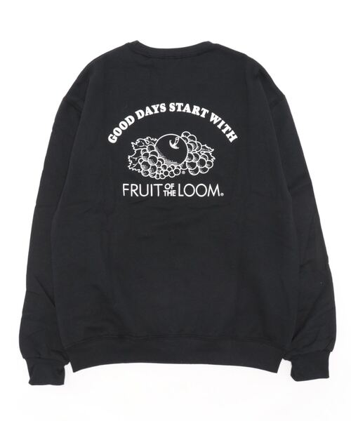FRUIT OF THE LOOM(フルーツオブザルーム)の「プリントトレーナーA / スウェット / 長袖 / カジュアル / バック / プリント / ユニセックス(スウェット・メンズ・A/H/J/Q/D/E/B/G/R/K/O/P/M/N・M/L/XL)」の16枚目の写真