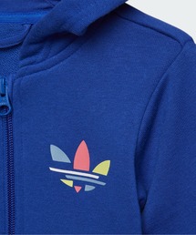 adidas ネイビー フルジップパーカー セットアップ adidas（アディダス）の「フルジップ パーカー セットアップ