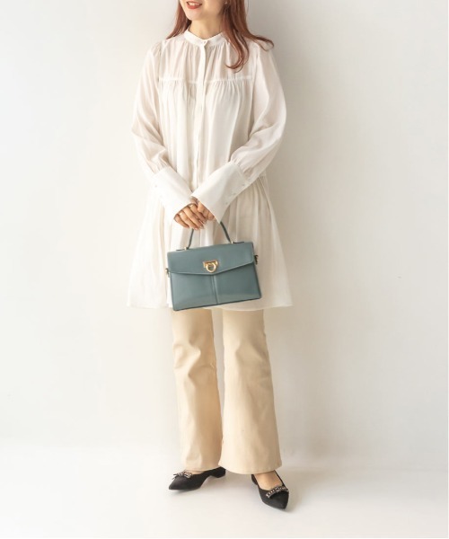 RANDA（ランダ）の「ストレッチフレアパンツ（その他パンツ・レディース・ブラウン/カーキ/クリーム・1/0）」の9枚目の写真