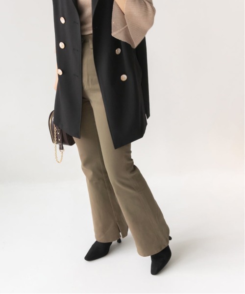 RANDA（ランダ）の「ストレッチフレアパンツ（その他パンツ・レディース・ブラウン/カーキ/クリーム・1/0）」の10枚目の写真