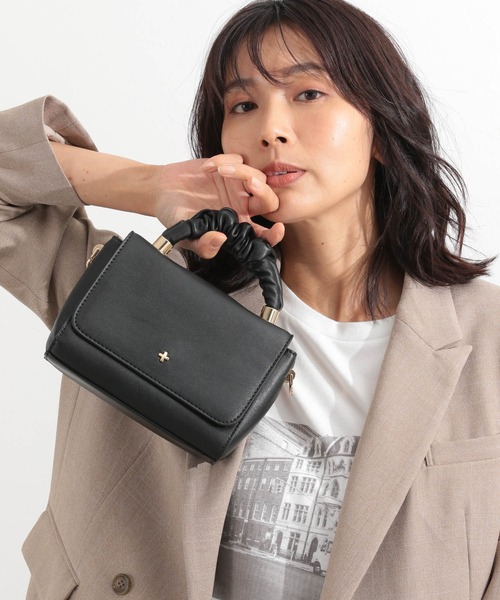 PETA+JAIN（ペタアンドジェーン）の「BARNYARDSTORM / PETA＋JAIN/ミニショルダー（ショルダーバッグ・レディース・ブラック/ベージュ/グリーン・FREE）」の7枚目の写真