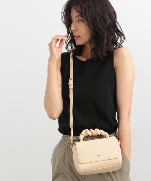 PETA+JAIN（ペタアンドジェーン）の「BARNYARDSTORM / PETA＋JAIN/ミニショルダー（ショルダーバッグ・レディース・ブラック/ベージュ/グリーン・FREE）」の12枚目の写真