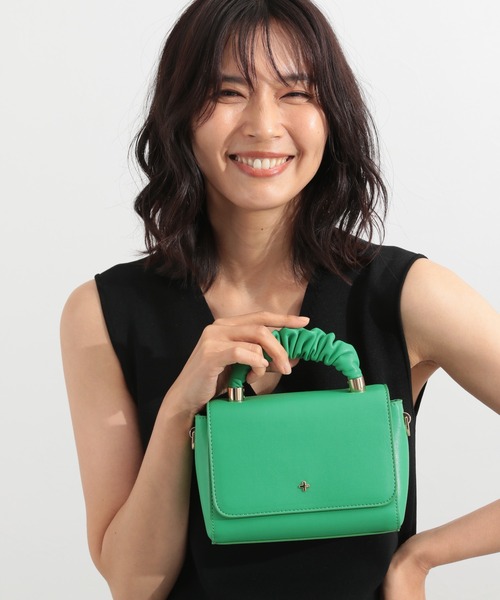 PETA+JAIN（ペタアンドジェーン）の「BARNYARDSTORM / PETA＋JAIN/ミニショルダー（ショルダーバッグ・レディース・ブラック/ベージュ/グリーン・FREE）」の4枚目の写真