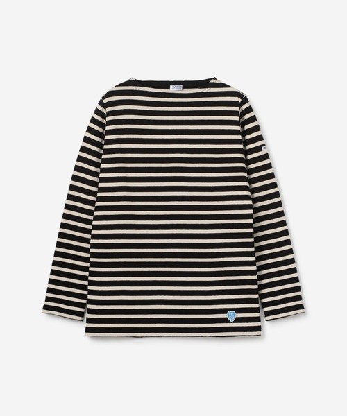 ORCIVAL（オーシバル）の「ORCIVAL | コットンロード フレンチバスクシャツ WOMEN（Tシャツ/カットソー・レディース・ホワイト系その他5/ブルー/C/B/アイボリー/ホワイト系その他6/ブラック/ブラック系その他/D/A/ブラウン/ブルー系その他5/J/F・1/2/0）」の5枚目の写真