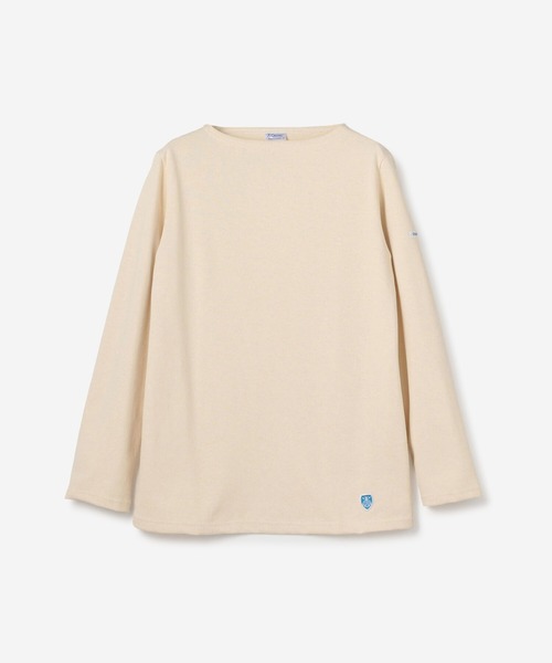 ORCIVAL（オーシバル）の「ORCIVAL | コットンロード フレンチバスクシャツ WOMEN（Tシャツ/カットソー・レディース・ホワイト系その他5/ブルー/C/B/アイボリー/ホワイト系その他6/ブラック/ブラック系その他/D/A/ブラウン/ブルー系その他5/J/F・1/2/0）」の2枚目の写真