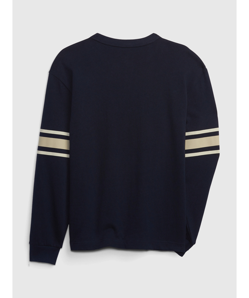 GAP(ギャップ)の「Gapロゴ ラグビーtシャツ (キッズ)(Tシャツ/カットソー・キッズ・ネイビー/イエロー・S/M/L/XL/XS/XXL)」の3枚目の写真
