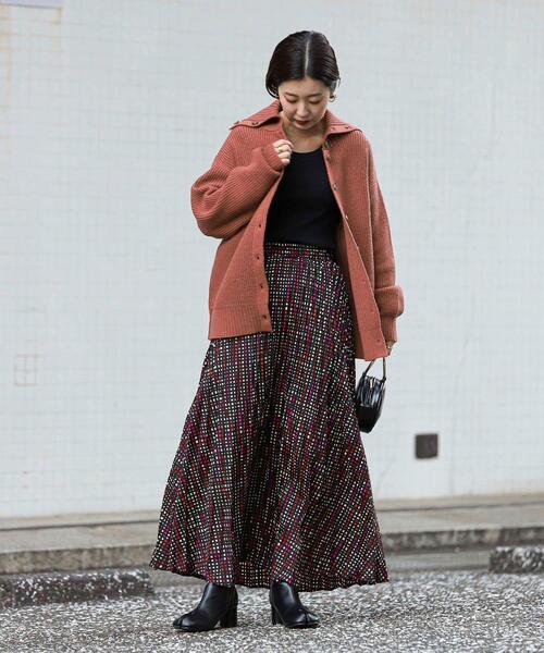 coen（コーエン）の「［洗える］もちふわ2WAYオフタートルニット（ニット/セーター・レディース・ライトブルー/ライム/ナチュラル/レンガ・M/L）」の9枚目の写真