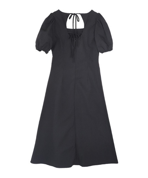 ACYM（アシーム）の「Back tie lady ワンピース（ワンピース・レディース・ホワイト/ブラック・FREE）」の11枚目の写真