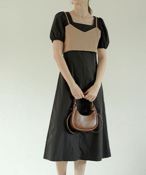 ACYM（アシーム）の「Back tie lady ワンピース（ワンピース・レディース・ホワイト/ブラック・FREE）」の14枚目の写真