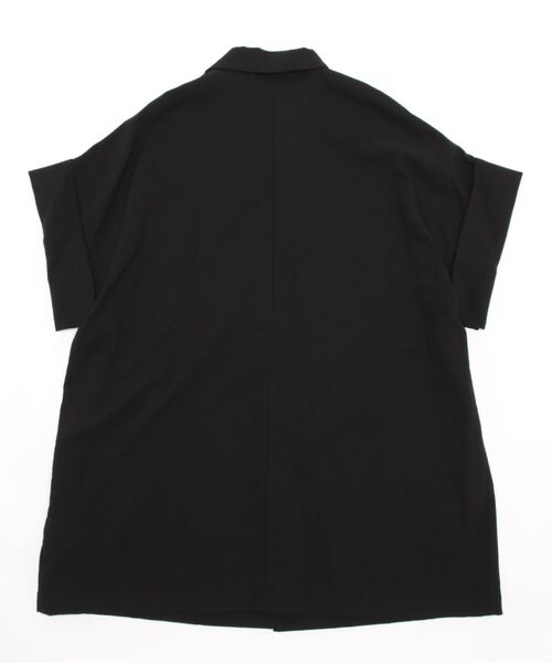 OUVRAGE CLASSE（ウヴラージュクラス）の「半袖テーラージャケット（その他アウター・レディース・ブラック/カーキ・FREE）」の10枚目の写真