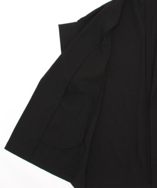 OUVRAGE CLASSE（ウヴラージュクラス）の「半袖テーラージャケット（その他アウター・レディース・ブラック/カーキ・FREE）」の11枚目の写真