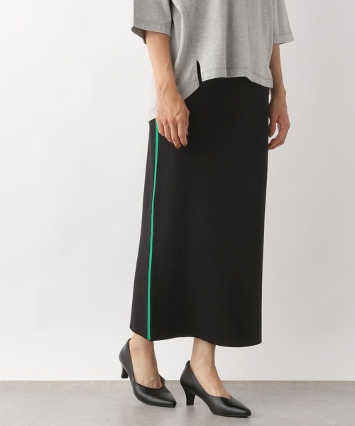 LEPSIM（レプシィム）の「12ゲージムジガラナロースカート　124987（スカート・レディース・ブラック/ブラック系その他/イエロー系その他・FREE）」の2枚目の写真