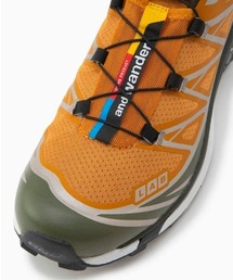 and wander salomon アンドワンダー サロモン XT6 サロモン×アンドワンダーのコラボスニーカー、キャメルカラーの