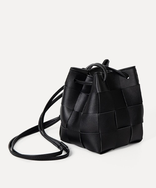 CORPUS TOKYO（コーパス トーキョー）の「ビッグイントレチャートショルダーバッグ（ショルダーバッグ・レディース・ホワイト/ブラック/グリーン/キャメル・FREE）」の3枚目の写真