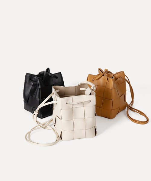 CORPUS TOKYO（コーパス トーキョー）の「ビッグイントレチャートショルダーバッグ（ショルダーバッグ・レディース・ホワイト/ブラック/グリーン/キャメル・FREE）」の13枚目の写真