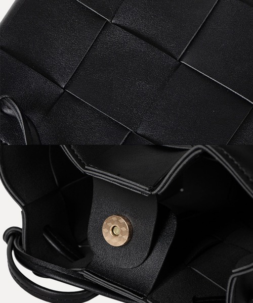 CORPUS TOKYO（コーパス トーキョー）の「ビッグイントレチャートショルダーバッグ（ショルダーバッグ・レディース・ホワイト/ブラック/グリーン/キャメル・FREE）」の21枚目の写真