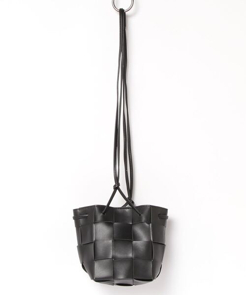 CORPUS TOKYO（コーパス トーキョー）の「ビッグイントレチャートショルダーバッグ（ショルダーバッグ・レディース・ホワイト/ブラック/グリーン/キャメル・FREE）」の5枚目の写真