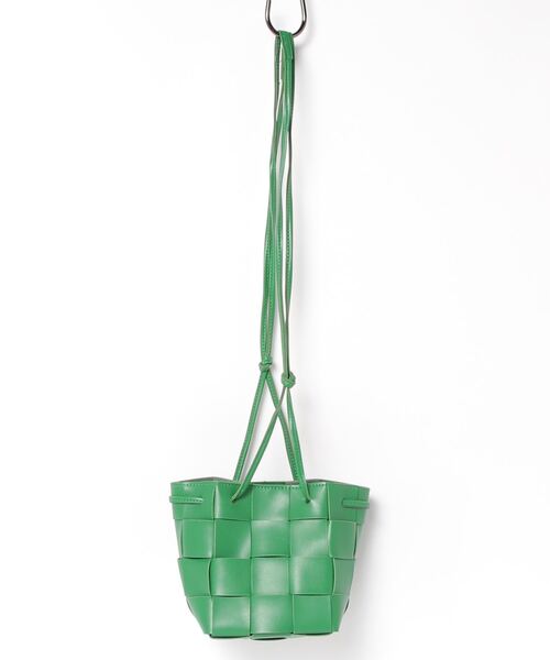 CORPUS TOKYO（コーパス トーキョー）の「ビッグイントレチャートショルダーバッグ（ショルダーバッグ・レディース・ホワイト/ブラック/グリーン/キャメル・FREE）」の7枚目の写真