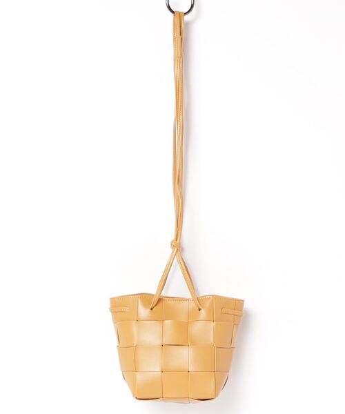 CORPUS TOKYO（コーパス トーキョー）の「ビッグイントレチャートショルダーバッグ（ショルダーバッグ・レディース・ホワイト/ブラック/グリーン/キャメル・FREE）」の6枚目の写真