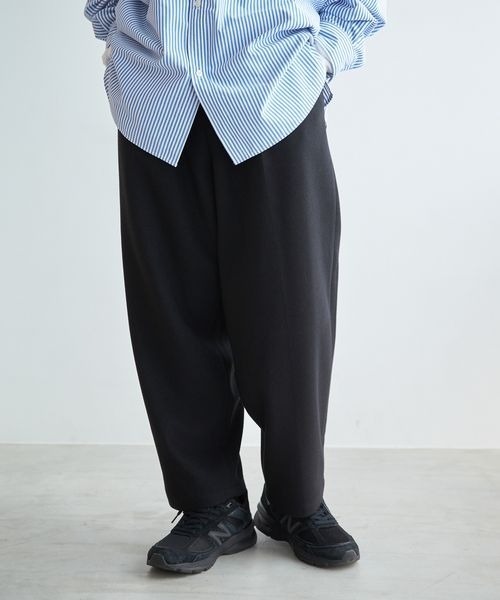 LOWRYS FARM（ローリーズファーム）の「ウーリーテックタックパンツ　285278（その他パンツ・メンズ・ブラック/ブルー・MEDIUM/LARGE）」の2枚目の写真