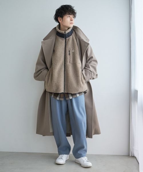 LOWRYS FARM（ローリーズファーム）の「ウーリーテックタックパンツ　285278（その他パンツ・メンズ・ブラック/ブルー・MEDIUM/LARGE）」の8枚目の写真