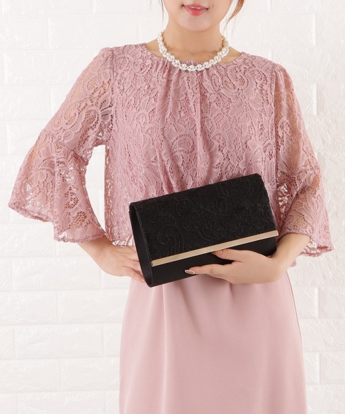 Lace Ladies(レースレディース)の「レースフラップ2wayクラッチバッグ(クラッチバッグ・レディース・ベージュ/シルバー/ブラック・FREE)」の19枚目の写真