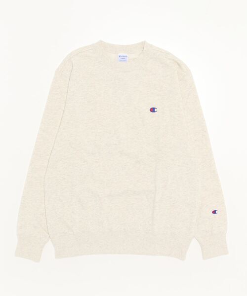 Champion（チャンピオン）の「チャンピオン  CREWNECK SWEATSHIRT_（スウェット・メンズ・ブルー/グレー/ネイビー/ブラック/ブラウン/クリーム・M/3L/LL/L/S）」の5枚目の写真