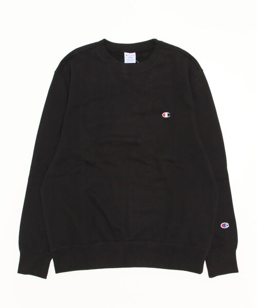 Champion（チャンピオン）の「チャンピオン  CREWNECK SWEATSHIRT_（スウェット・メンズ・ブルー/グレー/ネイビー/ブラック/ブラウン/クリーム・M/3L/LL/L/S）」の2枚目の写真