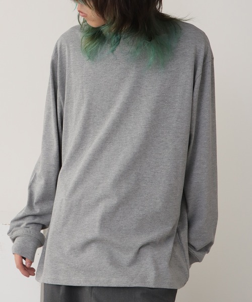 FOG ESSENTIALS(エフオージーエッセンシャルズ)の「FOG ESSENTIALS/エッセンシャルズ BACK LOGO LS TEE バックロゴロングスリーブTシャツ(Tシャツ/カットソー・メンズ・ブラック/クリーム/ダークベージュ/ベージュ系その他2/ベージュ系その他・S/M/L/XL)」の22枚目の写真