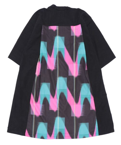 カヤ（カヤ）の「【カヤ】ジャポネズリ 彩り銘仙長羽織（カーディガン/ボレロ・レディース・スミクロ/ネイビー/グリーン系その他/ブルー系その他・FREE）」の18枚目の写真