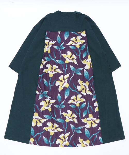 カヤ（カヤ）の「【カヤ】ジャポネズリ 彩り銘仙長羽織（カーディガン/ボレロ・レディース・スミクロ/ネイビー/グリーン系その他/ブルー系その他・FREE）」の13枚目の写真