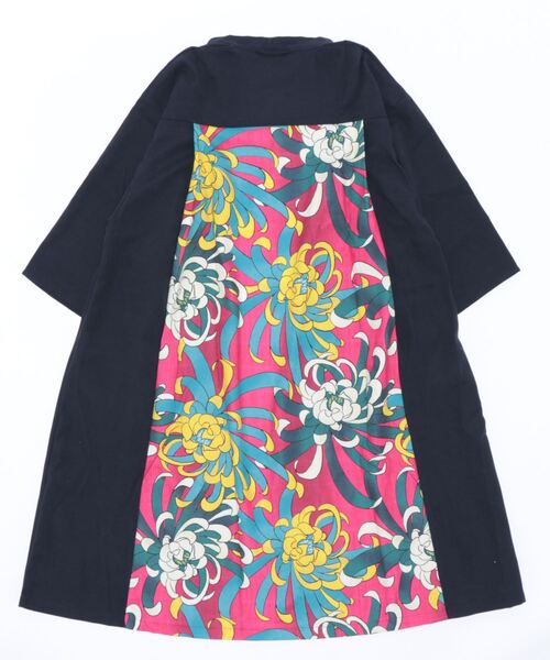 カヤ（カヤ）の「【カヤ】ジャポネズリ 彩り銘仙長羽織（カーディガン/ボレロ・レディース・スミクロ/ネイビー/グリーン系その他/ブルー系その他・FREE）」の19枚目の写真