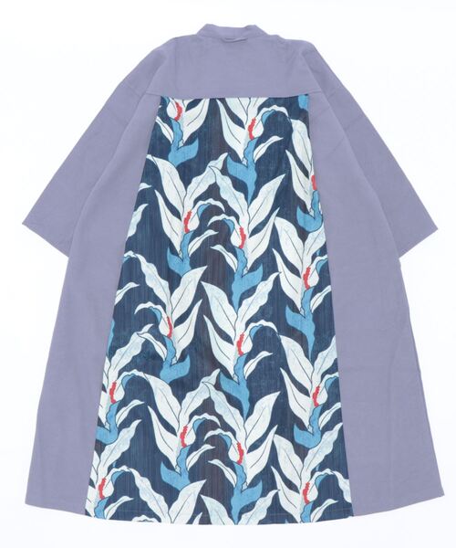 カヤ（カヤ）の「【カヤ】ジャポネズリ 彩り銘仙長羽織（カーディガン/ボレロ・レディース・スミクロ/ネイビー/グリーン系その他/ブルー系その他・FREE）」の12枚目の写真