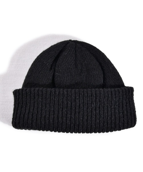 ANCHOR（アンカー）の「QUARTER GALLERY アルパカニットワッチ（ニットキャップ/ビーニー・メンズ・グリーン/マスタード/ワインレッド/ブラック/ベージュ/ブラウン・FREE）」の2枚目の写真